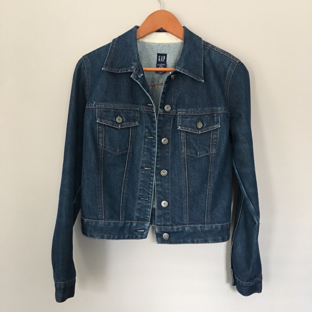 Gap Icon Denim Jeans Jacket Sz S